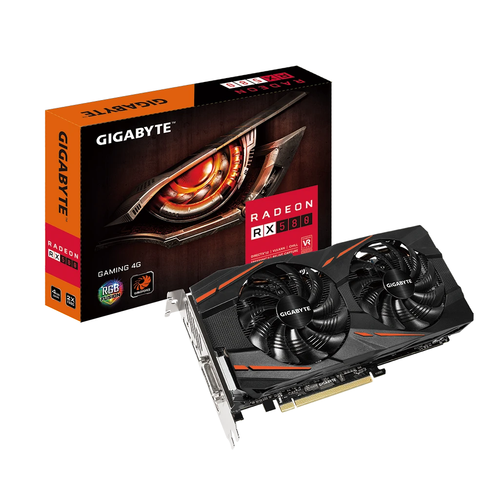 Gigabyte Radeon RX 580 GAMING 4G  (Rev. 1.0/1.1)